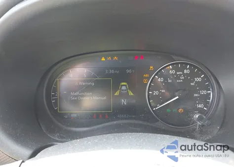 2021 Nissan Kicks Sv Xtronic Cvt z USA, uszkodzony, nr VIN 3N1CP5CV3ML547062